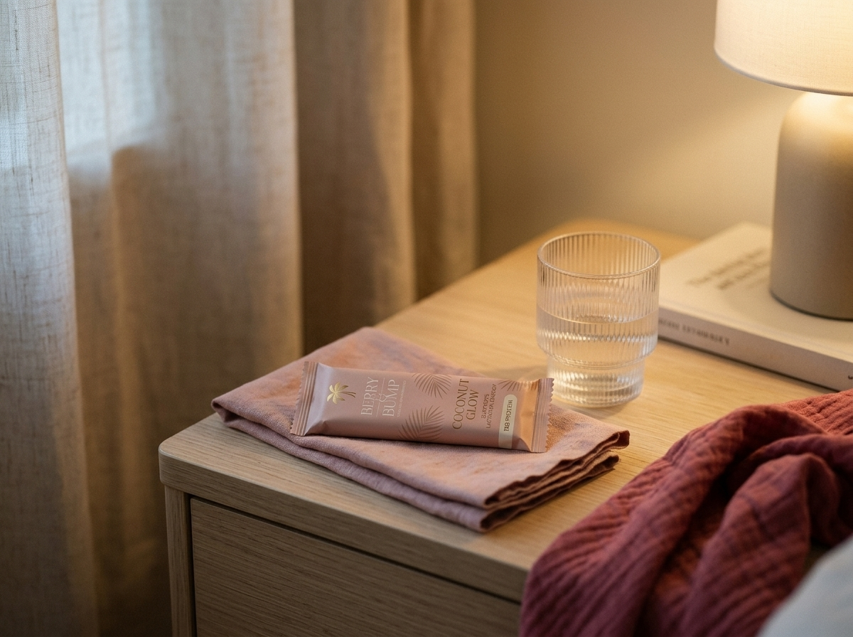 The bar that waits on the nightstand.